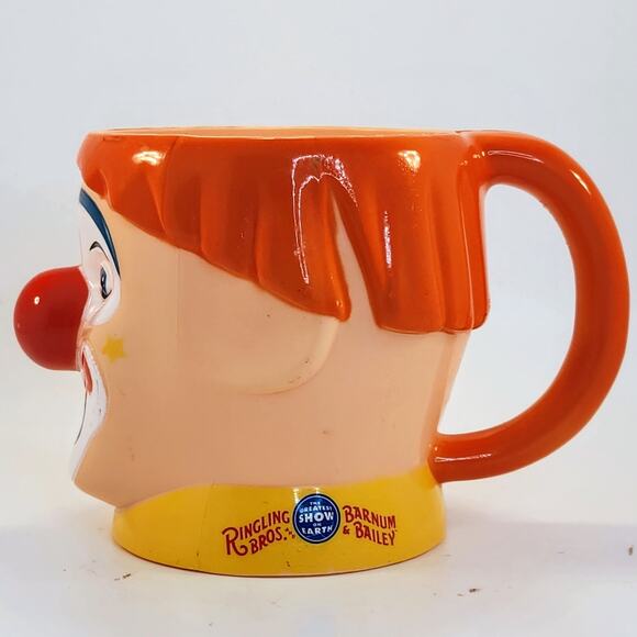 Ringling Brothers Barnum & Bailey Circus Clown & Elephant Souvenir Cups - Picture 10 of 14